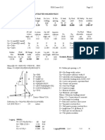 Example Cantilever Soldier Piles: Ca, Active CP, Passive Coefficient Coefficient