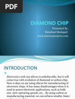 Diamond Chip: Presented By: Remshad Medappil