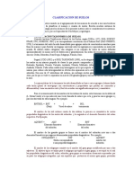 Clasificacion de Suelos