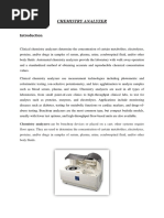 Chemistry Analyzer: Chemistry Analyzers Can Be Benchtop Devices or Placed On A Cart Other Systems Require