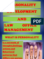 Personality Development AND Law Office Management