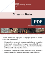 Analisis Stress & Strain