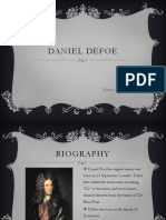 Daniel Defoe