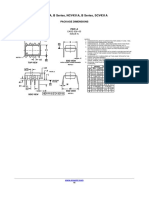 TL431A, B Series, NCV431A, B Series, SCV431A: Package Dimensions