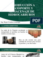 UNIDAD A - INTRODUCCIÓN A TRANSPORTE Y ALMACENAJE DE HIDROCARBUROS - Ing. Condori PDF