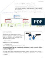 Actividad Com. Verbal y No Verbal