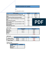 Computation of Loads: Dead Load Computations