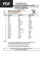 Ra092018 - Let (Catarman-Sec - Mathematics) PDF