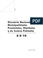 Directorio Inei PDF