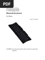 MP-0118 Keyboard User's Guide - Iphone