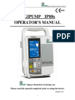 Digipump Ip88X Operator'S Manual: Please Read This Manual Completely Prior To Using The Device!