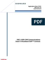 SAE J1939 CAN Communications Used in Woodward GAP™ Controls