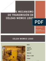 Cambio de Mecanismo de Transmision de Celdas Wemco