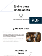 El Vino para Principiantes. Bloque 1