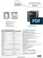 Manual Técnico Premium PDV Senoidal 2200VA 24V - R01