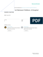 Cerebral Palsy in Pakistani Children: A Hospital Based Survey