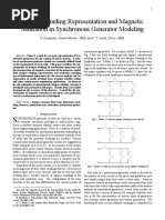 Damper Winding Representation and Magnetic Saturation in Synchronous Generator Modeling