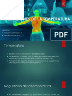 Alteraciones de La Temperatura