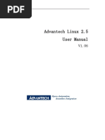 Advantech Linux 2.5 User Manual V1.06 PDF