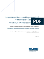 International Benchmarking Analysis of FRM and ERP Designations