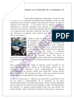 1.1 El Papel de La Ingeniería en El Desarrollo de La Tecnología y La Sociedad - Doc 1 SEP