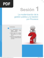 La Modernización de La Gestión Pública y La Gestión Por Procesos