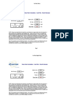 Shear Rate Calculation