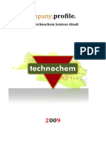 Company Profile Technochem 