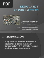 Lenguaje y Conocimiento - D. P. Gorski