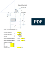 Thrust Block Design