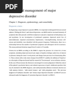 Successful Management of Major Depressive Disorder