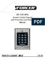 Access Control Keypad With Proximity Card Reader: SK-1131-SPQ