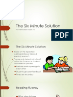 6 Minute Solution PP