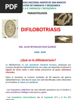 Difilobotriasis 2018