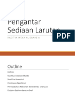 Sediaan Larutan 2018