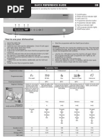 Quick Reference Guide Beko DSFN 1530