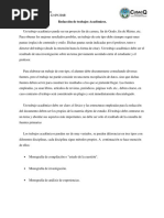 Redacción de Trabajos Académicos