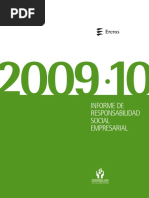 Ercros Informe Rse 2009 2010