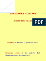 11 Inventory Control