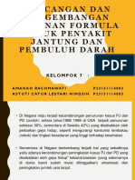 Pengembangan Makanan Formula Untuk Penyakit Jantung Dan Pembuluh Darah