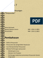 Kelompok 7 (Penyusutan)