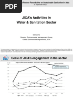 JICA's Activities in Water & Sanitation Sector