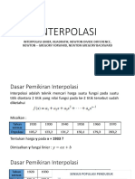 7 - Interpolasi