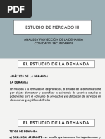 Estudio de Mercado II