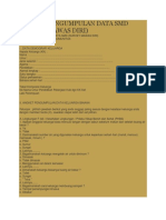 Format Pengumpulan Data SMD