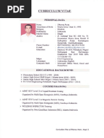 CV & Certificate PDF