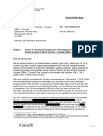 ISNA - Notice of Penalty and Suspension - Redacted