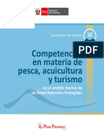 Competencias en Materia de Pesca, Acuicultura y Turismo