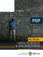 MTech Data Science and Engineering PDF