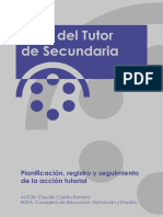 Guía Del Tutor de Secundaria PDF